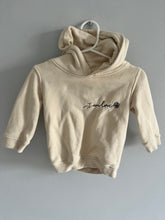Load image into Gallery viewer, Preloved 9-12 month old natural hoodie