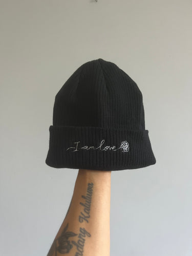 'I am Love' Organic Cotton Beanies